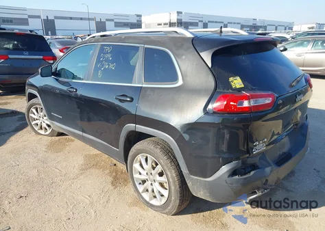 2016 Jeep Cherokee Limited z USA, uszkodzony, nr VIN 1C4PJMDB9GW276702